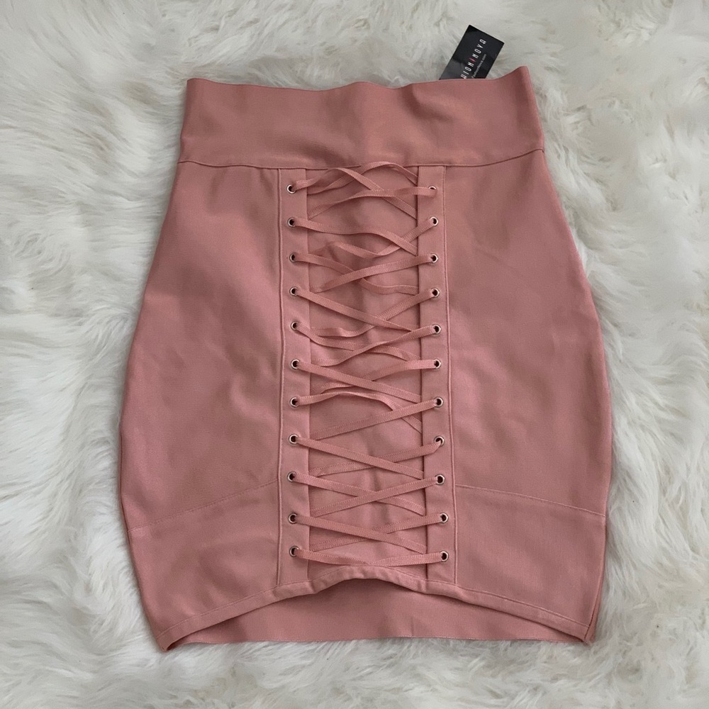 Fashion Nova Pink Mini Skirt